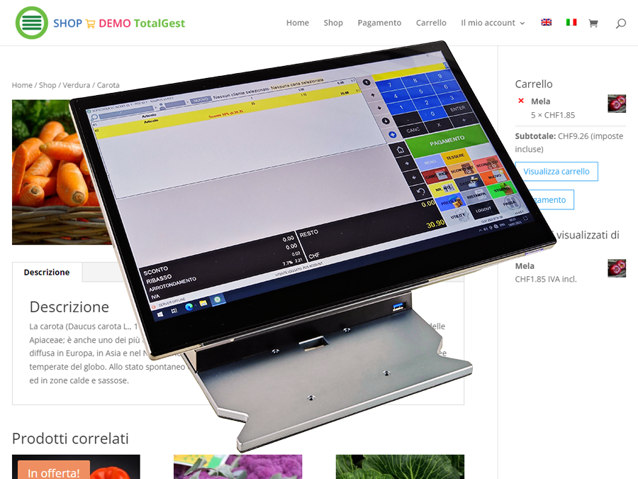 TotalGest per i negozi con vendita diretta offline e online